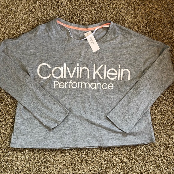 Calvin Klein Long Sleeve Performance Tee - Picture 6 of 11